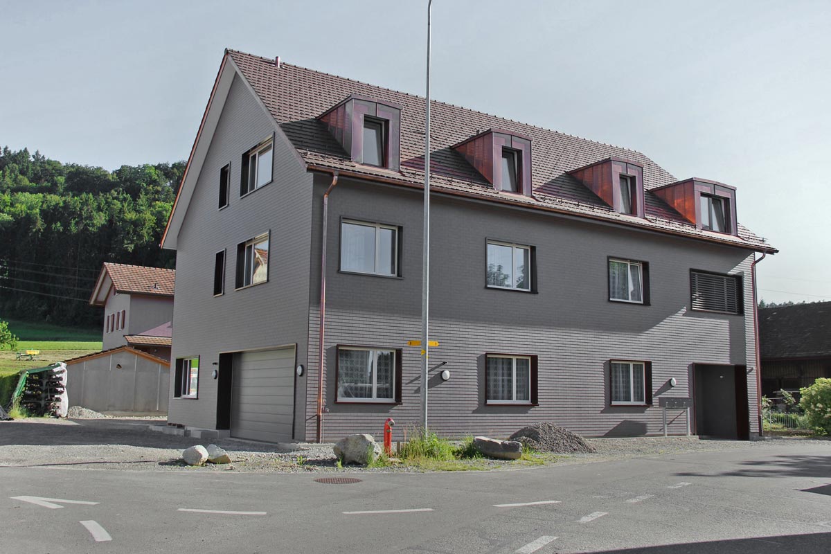 Wohn- und Geschäftshaus in Riggenschwil